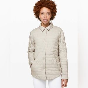 Lululemon Switch Please Shacket - Size 10 - Silverstone